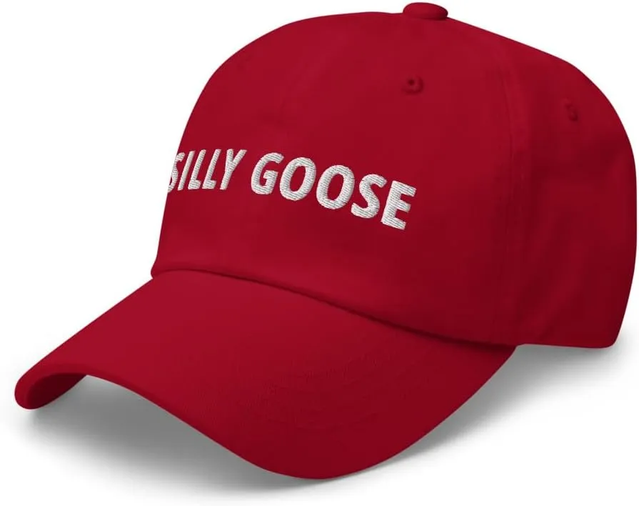 Silly Goose Hat (Embroidered Dad Cap)