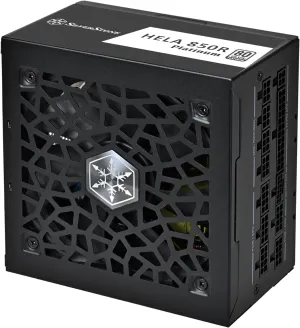SilverStone Technology HELA 850R Platinum 80 Plus Platinum 850W ATX 3.1 Power Supply, SST-HA850R-PMA