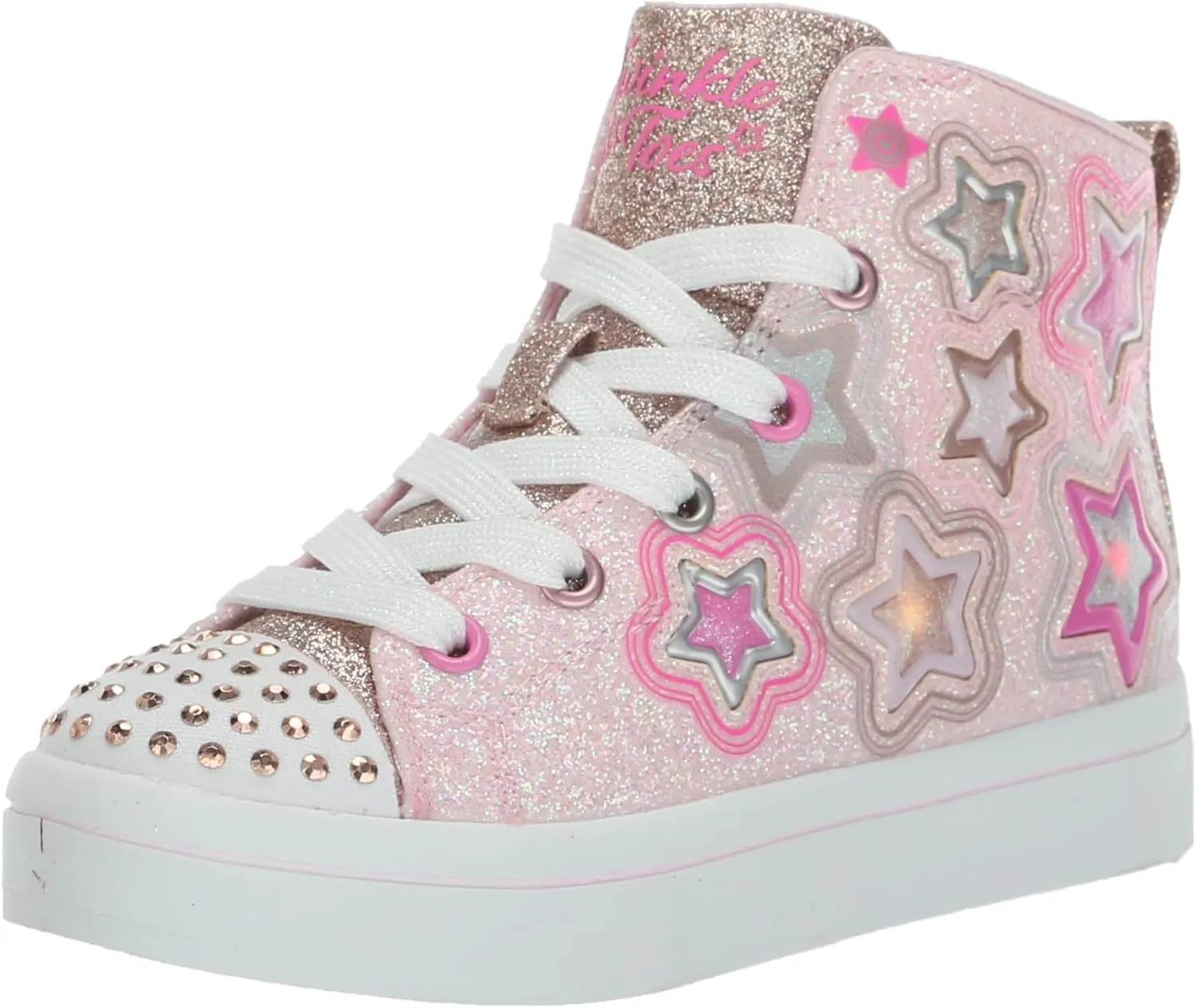 Skechers Girl's TWI-Lites 2.0-Star Gloss Sneaker