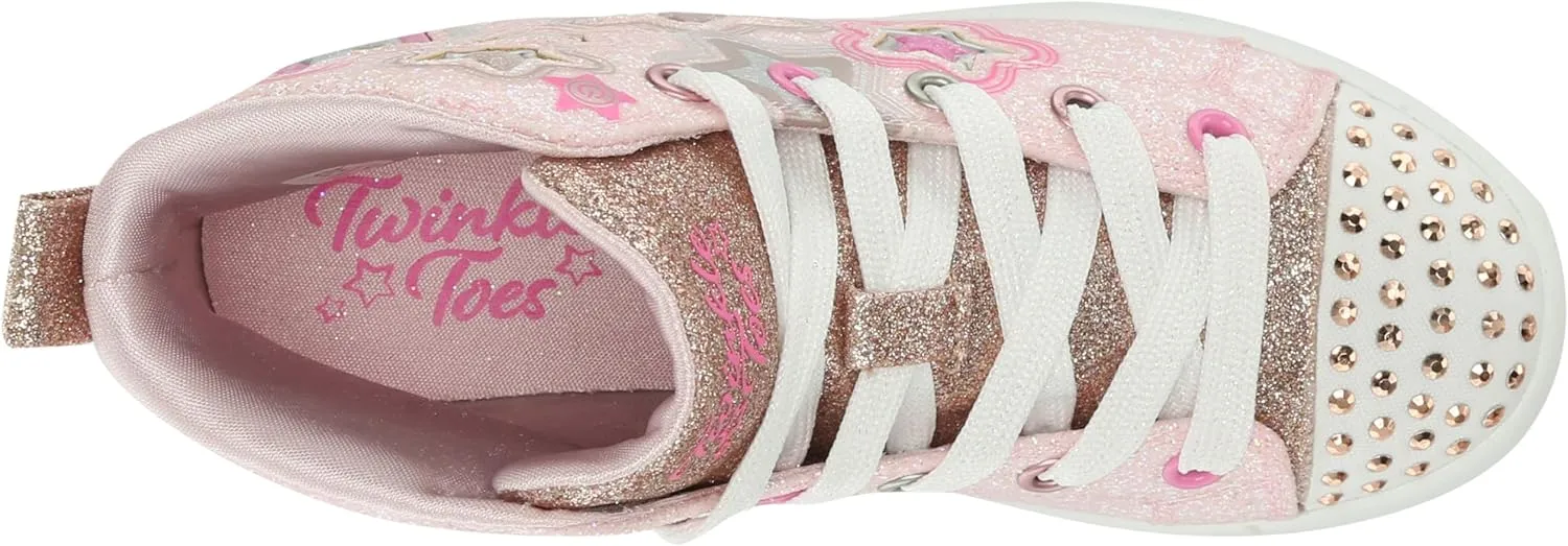 Skechers Girl's TWI-Lites 2.0-Star Gloss Sneaker