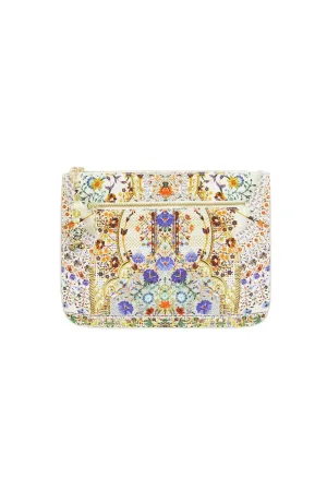 SMALL CANVAS CLUTCH THE BUTTERFLY EFFECT