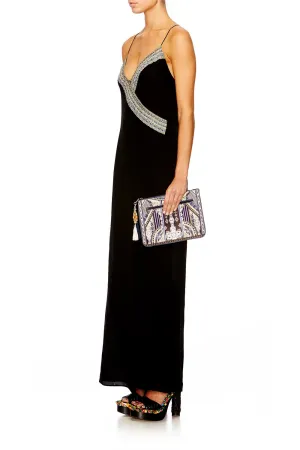 SMALL CANVAS CLUTCH TIE THE KNOT