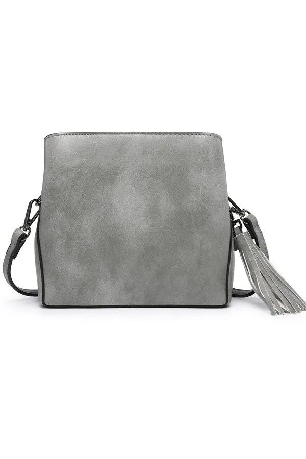 small crossbody bag triple multipockets