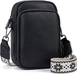 Small Crossbody Bags for Women Trendy,Vegan Leather Cell Phone Purse Crossbody Handbag Purse with Built in Wallet
