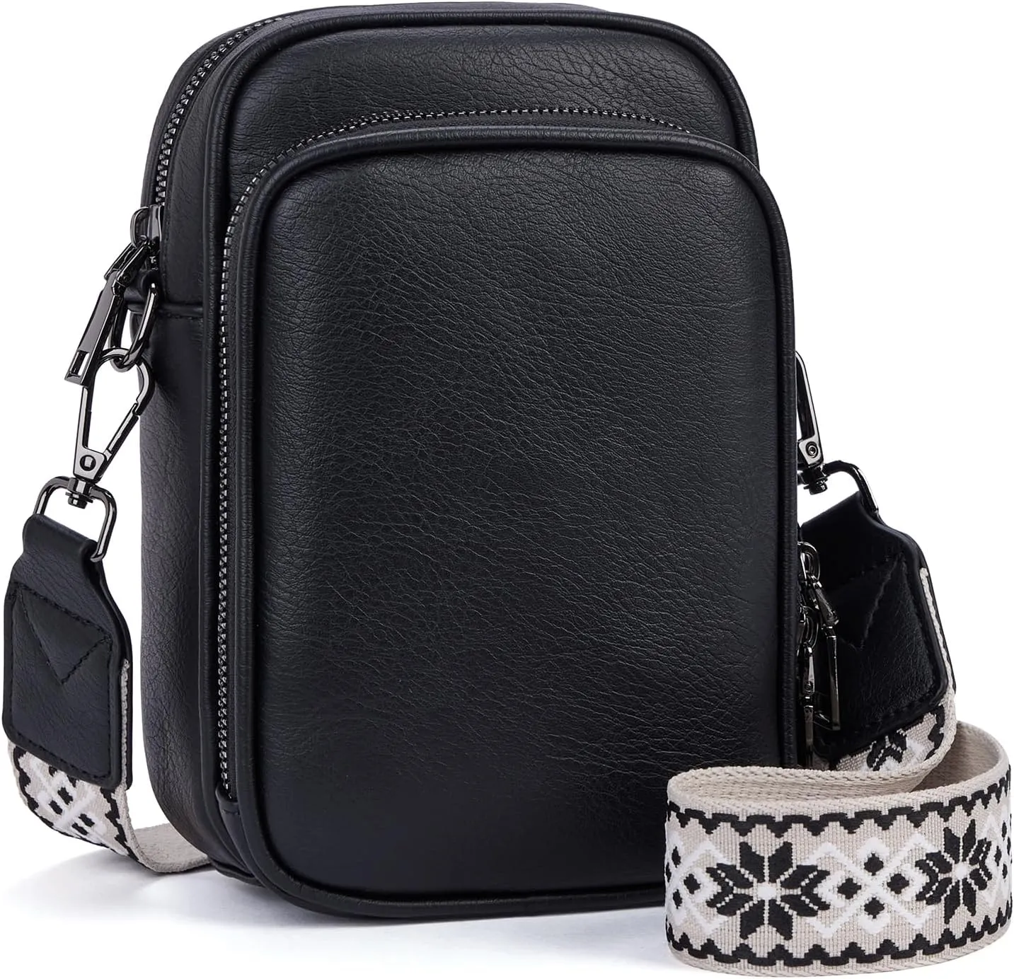 Small Crossbody Bags for Women Trendy,Vegan Leather Cell Phone Purse Crossbody Handbag Purse with Built in Wallet