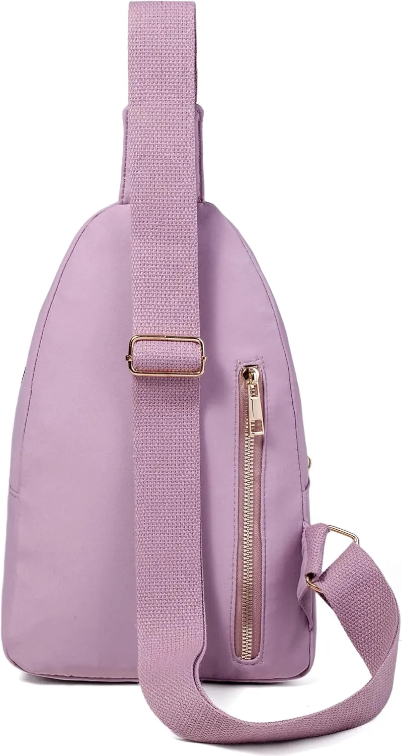 Small Sling Backpack Crossbody Sling Bag, Chest Bag Daypack Fanny Pack Cross Body Bag for Outdoors Hiking Traveling