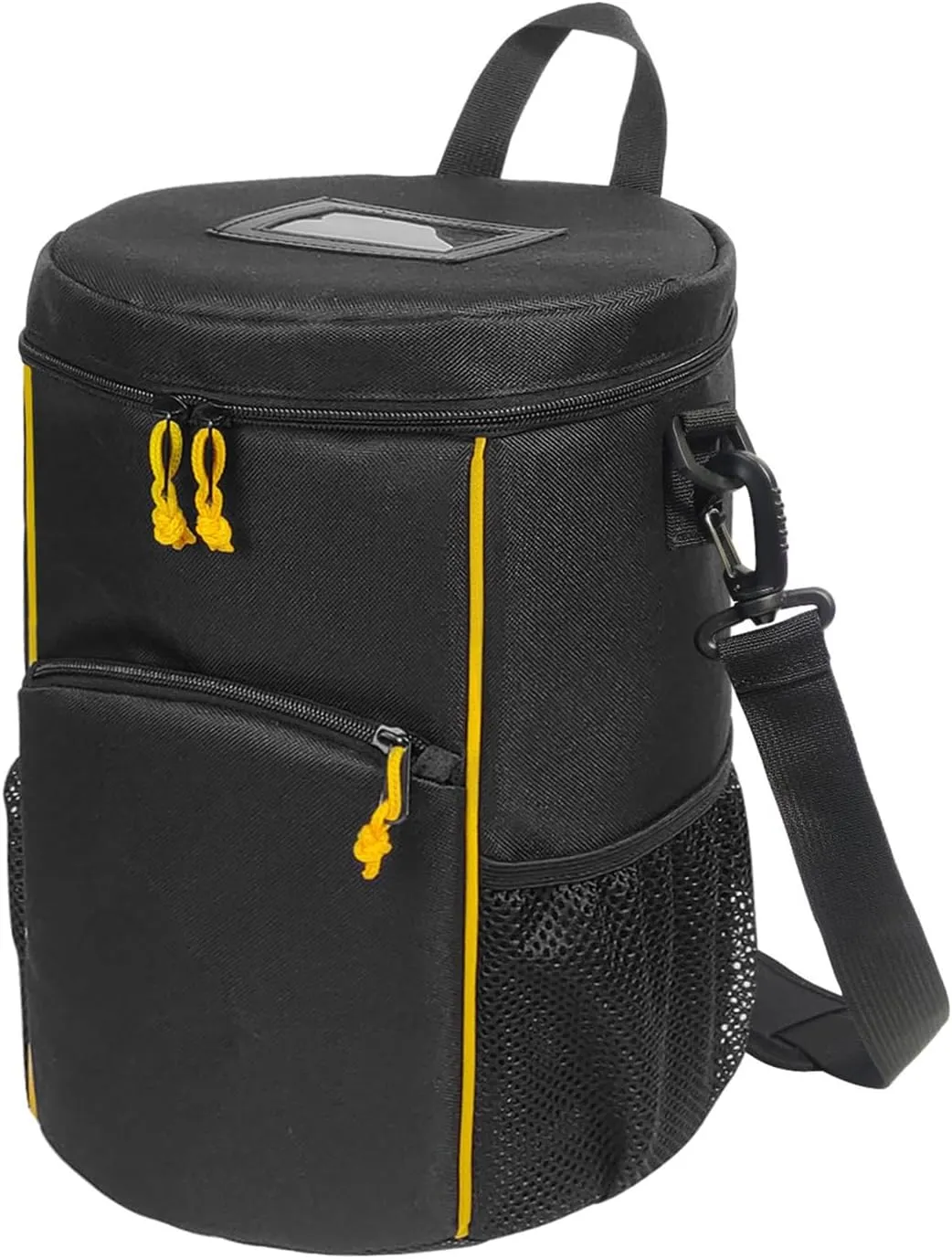 Smooth Zippers Tennis Carry Bag With Shoulder Strap MultiPocket Baseball Bag Tennis Balls Basket For Women And Men