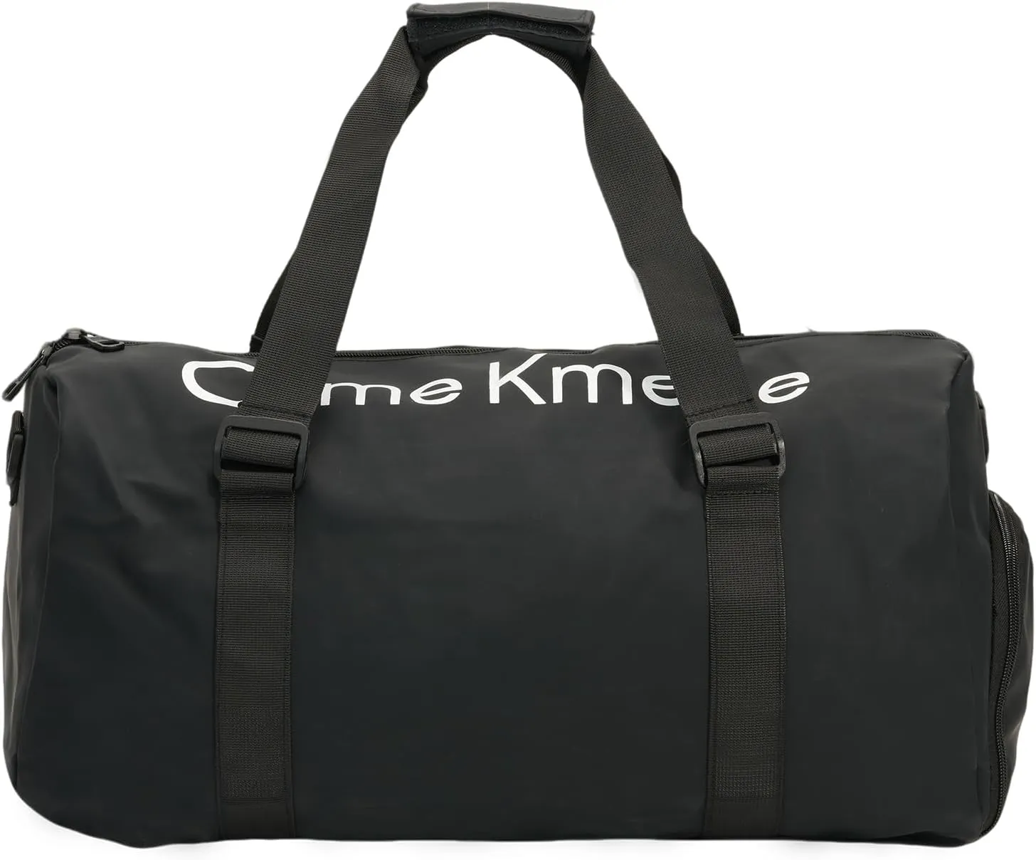 Sports Gym Duffle Bag, Workout bag,Waterproof Duffel Bag,Gym Bag with Shoe Compartment, duffle bag with compartments,Handbag Can be Carried Diagonally (Black)
