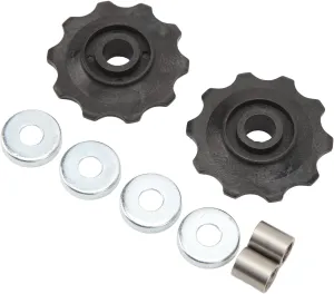 Steel Wheel Pulley Conversion Kit, Scratch Resistant, 6mm, Professional Replacement for Suntour, Improve Cycling Performance