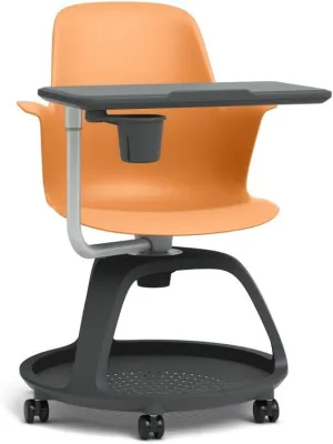 Steelcase Node Multipurpose Chair: Tripod Base - Standard Carpet Casters