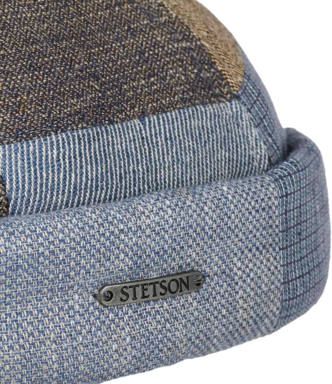 Stetson Laughlin Patchwork Docker Hat Women/Men - Made in The EU