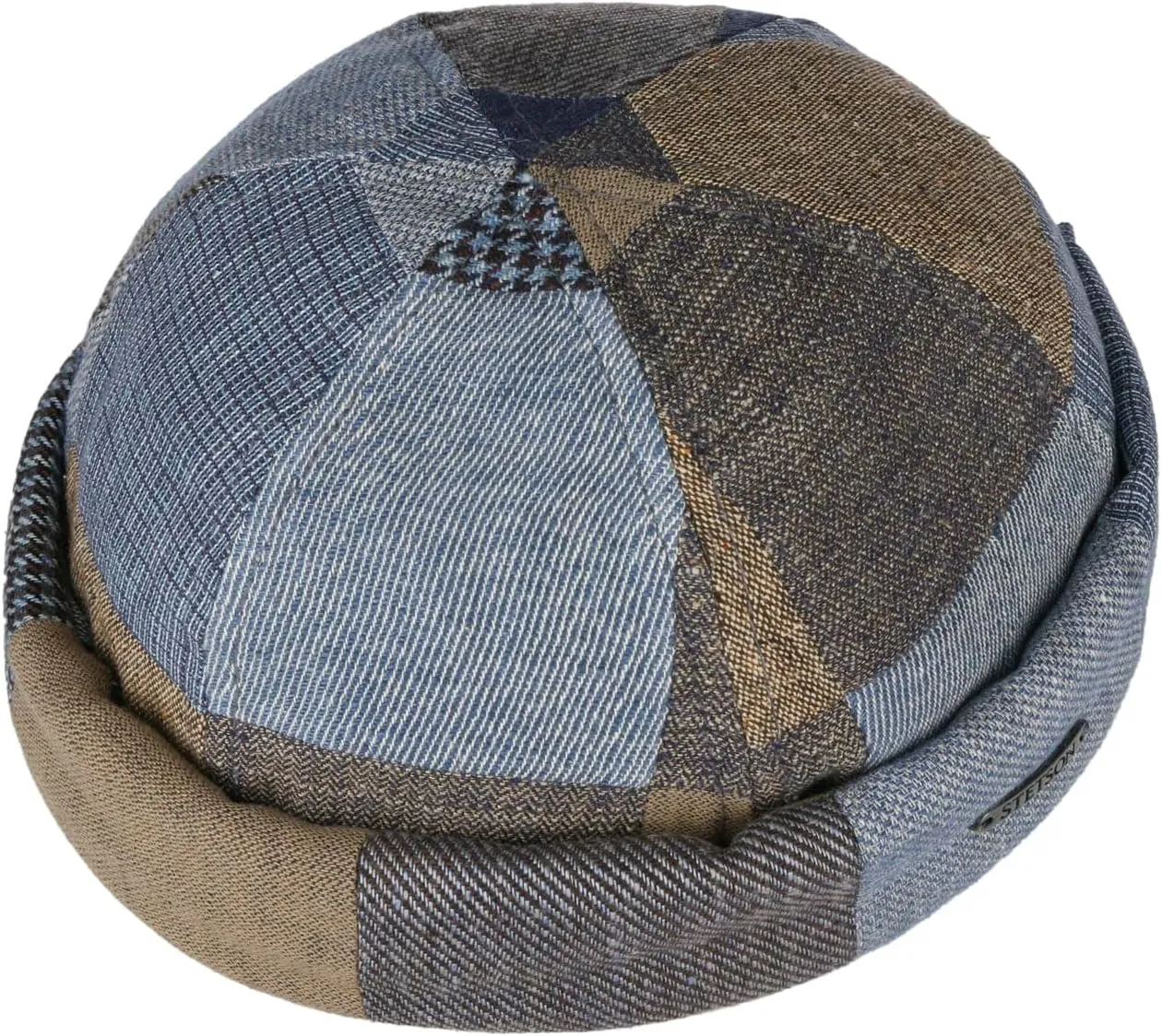 Stetson Laughlin Patchwork Docker Hat Women/Men - Made in The EU