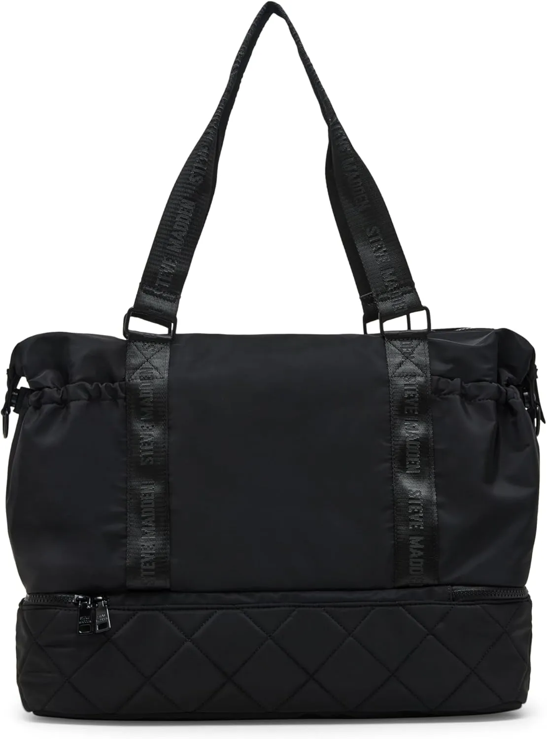 Steve Madden Barri Quilted Overnighter with Shoe Compartment