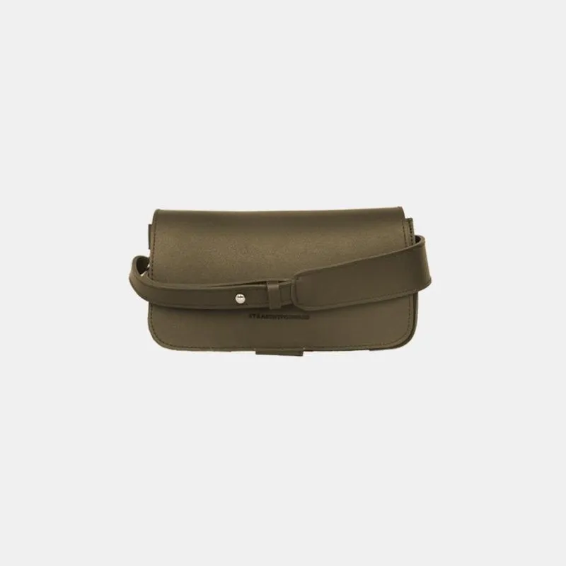 Straightforward DVL Flap Crossbody Bag
