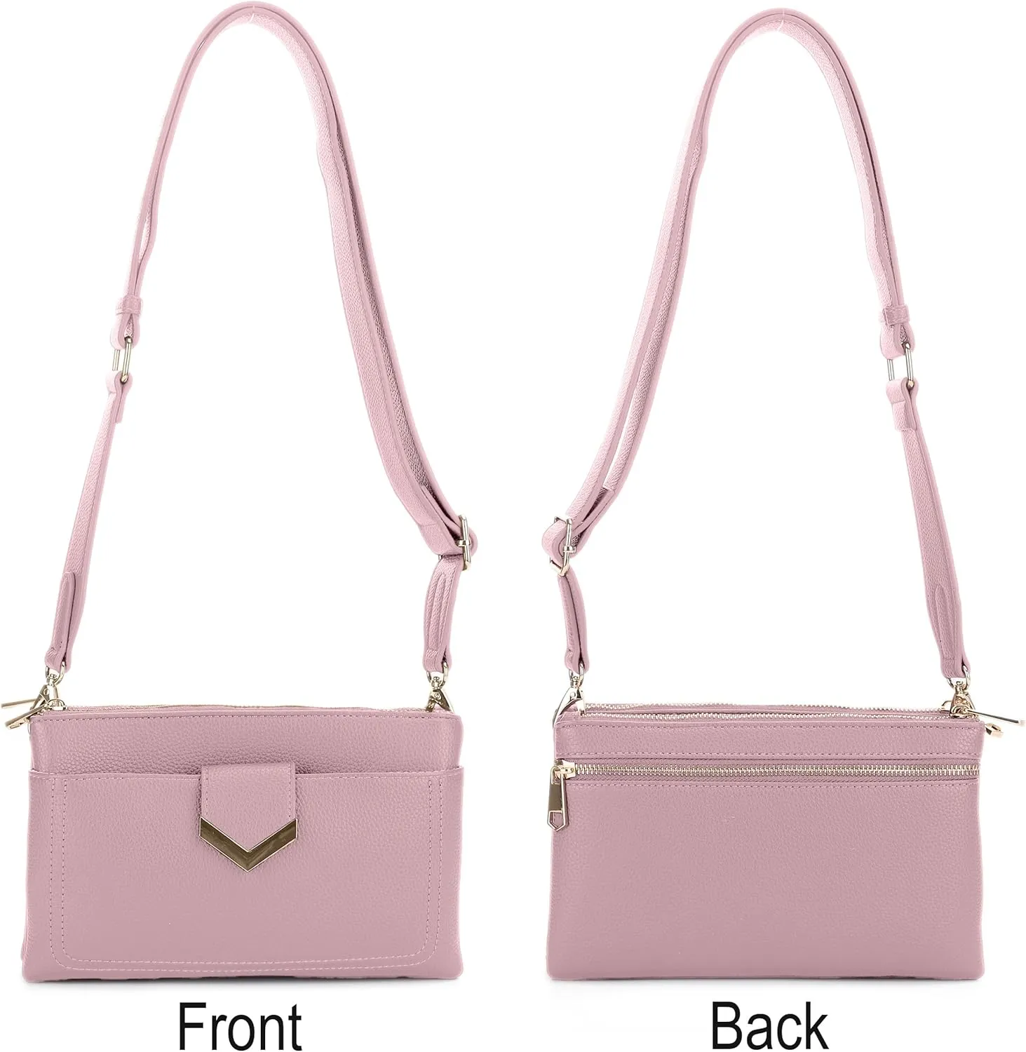 Stylish Multi-Compartment Crossbody Bag – Perfect for Travel, Work, Daily Use, with Adjustable Strap & Secure Storage