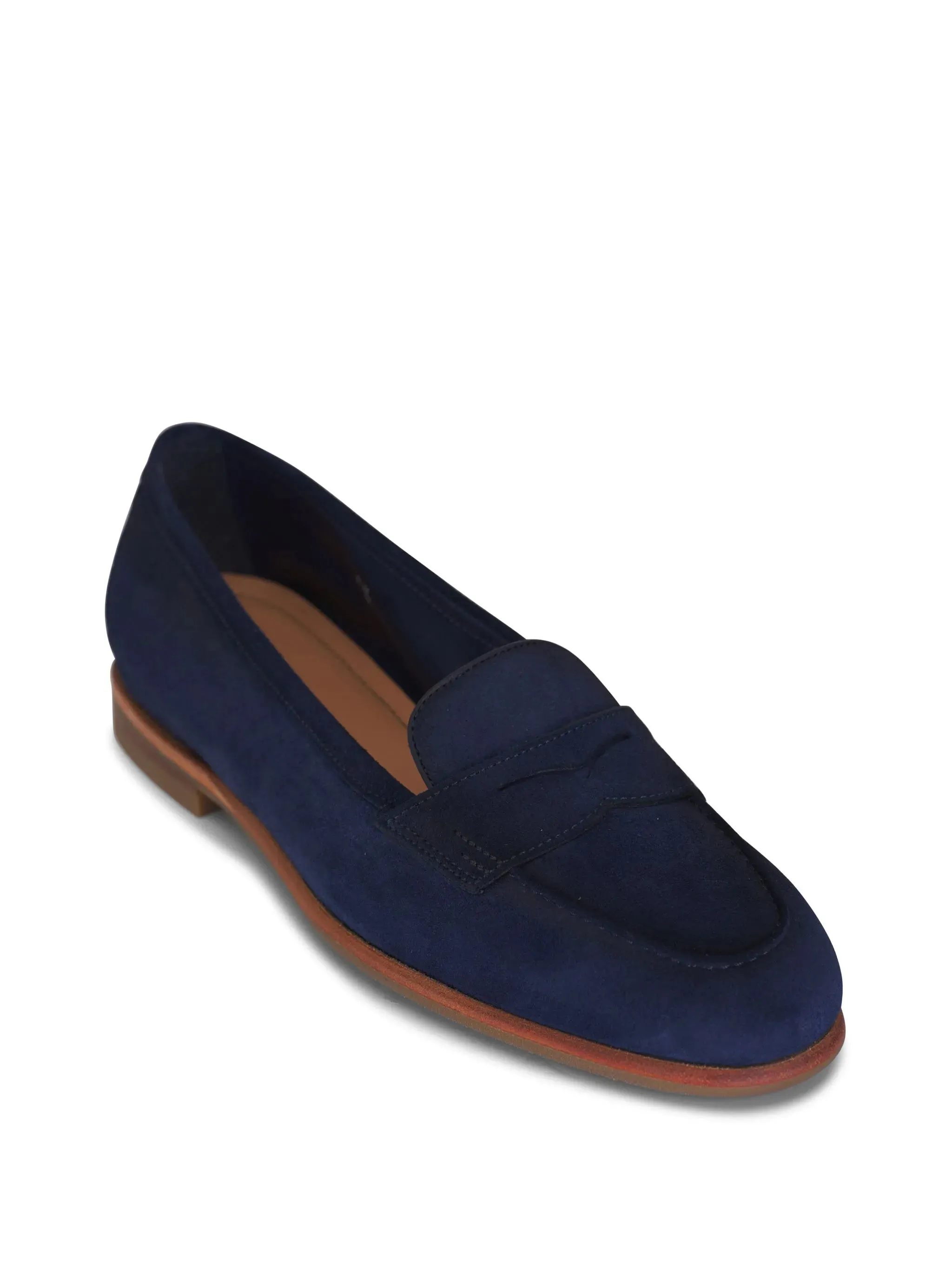 Suede Loafers