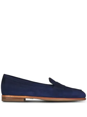 Suede Loafers