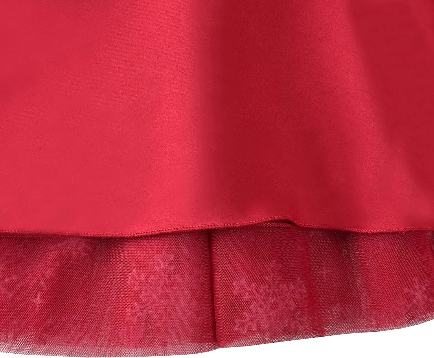 Sunny Fashion Girls Dress Floral Ruffle Tulle Skirt Flutter Flare Sleeve