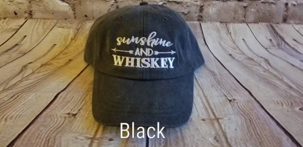 Sunshine and Whiskey,  7 Optional Hat colors