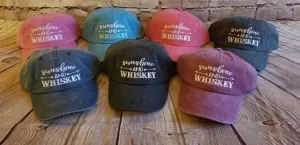 Sunshine and Whiskey,  7 Optional Hat colors
