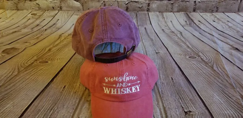 Sunshine and Whiskey,  7 Optional Hat colors