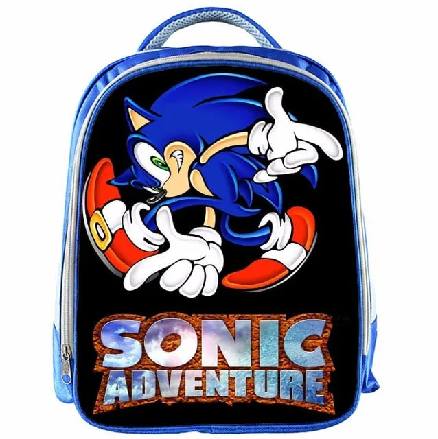 Super Mario Bros Sonic School Bag