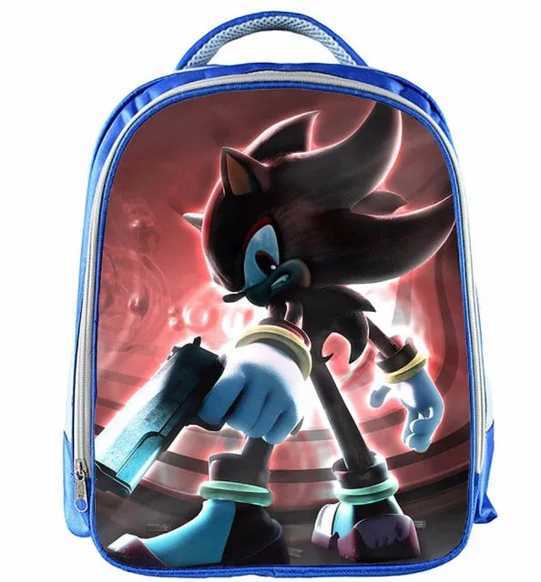 Super Mario Bros Sonic School Bag