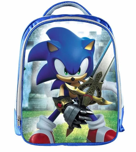 Super Mario Bros Sonic School Bag