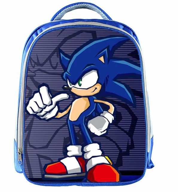 Super Mario Bros Sonic School Bag