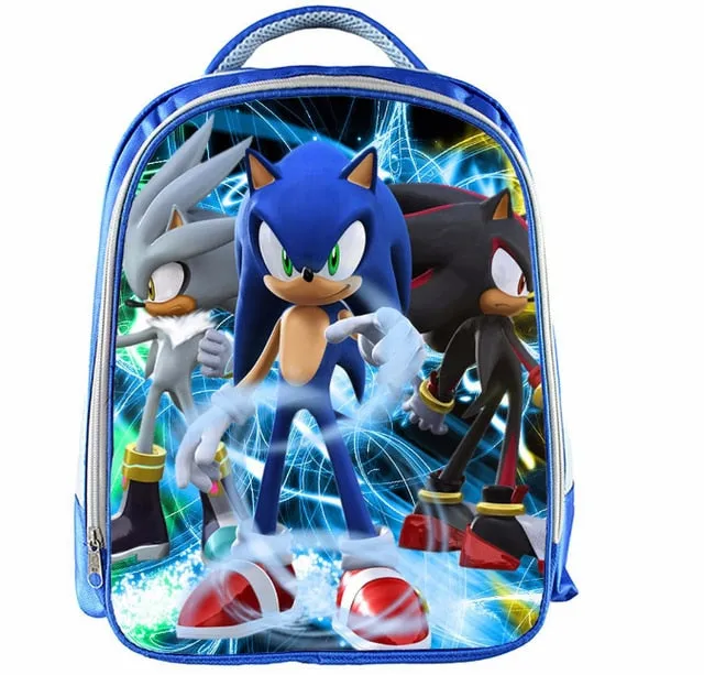 Super Mario Bros Sonic School Bag