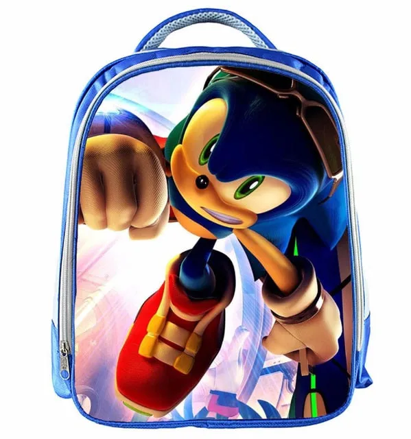 Super Mario Bros Sonic School Bag