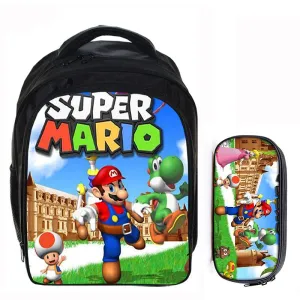 Super Mario School  Bags