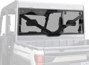 SuperATV Polaris Ranger XP 900 Scratch-Resistant Rear Windshield
