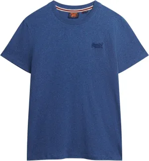 Superdry Men's Vintage Logo Embroidered T-Shirt, Bright Blue Marl