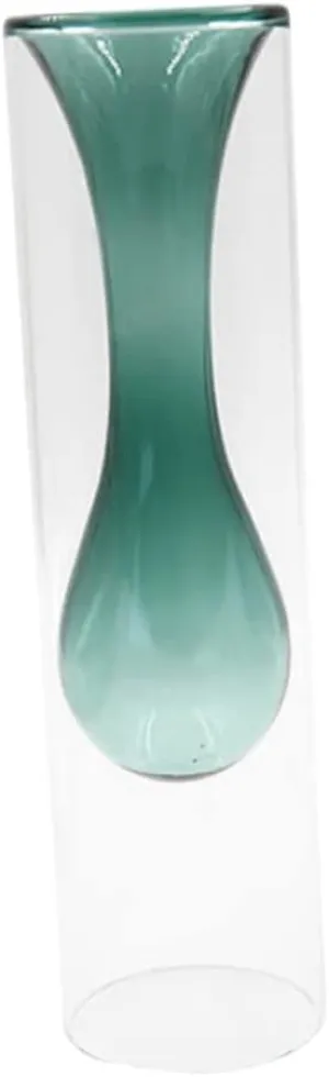 SUPVOX Home Vase Double Glass Plant Vase Water Bulbs for Indoor Plants Beautiful Dec