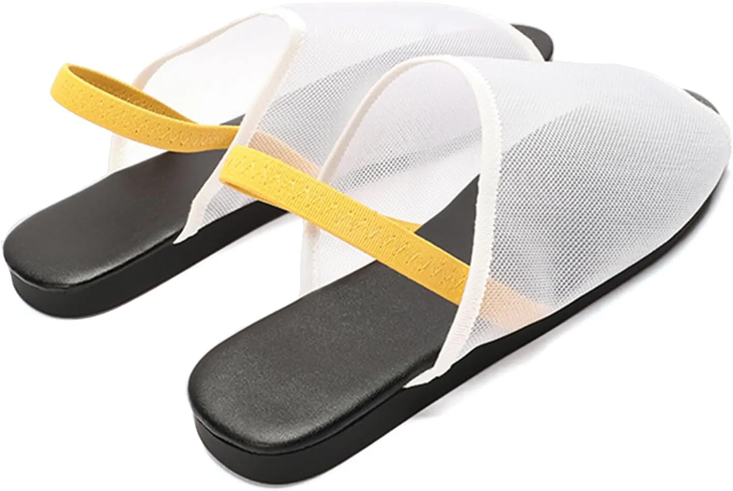 SWDZM Mesh Flat Sandals for Women Open Toe Slingback Sandals Ladies Summer Beach Slides Shoes