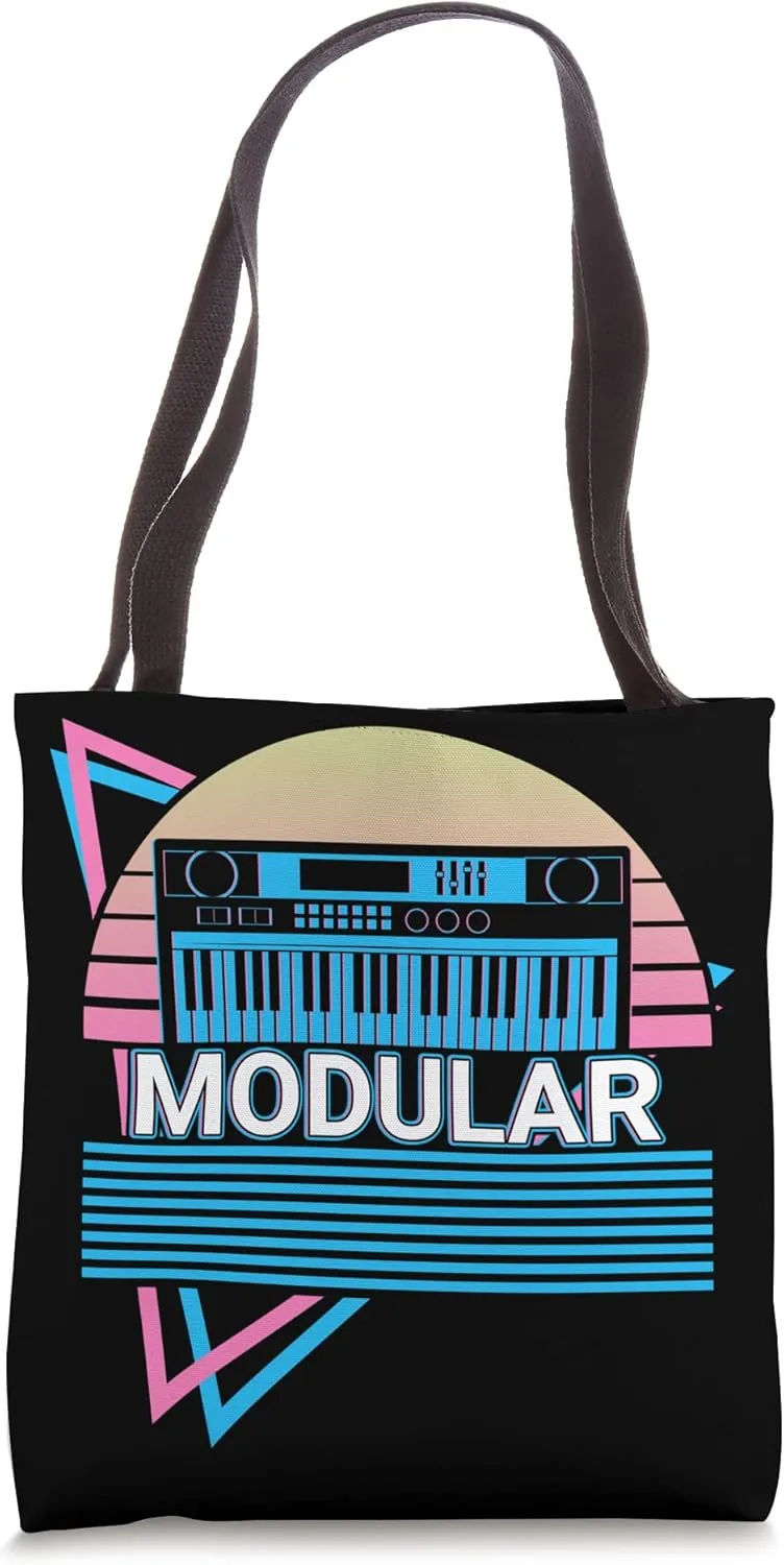 Synthesizer Synth Electronic Musician Modular Tote Bag