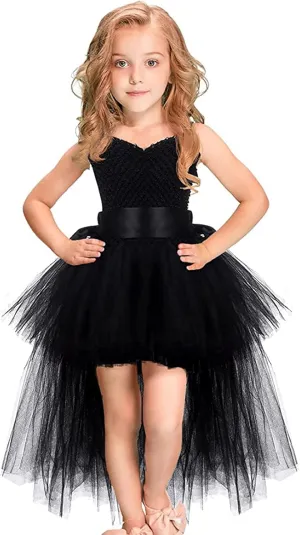 Tao-Ge Christmas Tutu Dress for Girls Tulle Dresses Fairy Princess Dress for Kids Toddler Little Girl Birthday Party Outfit