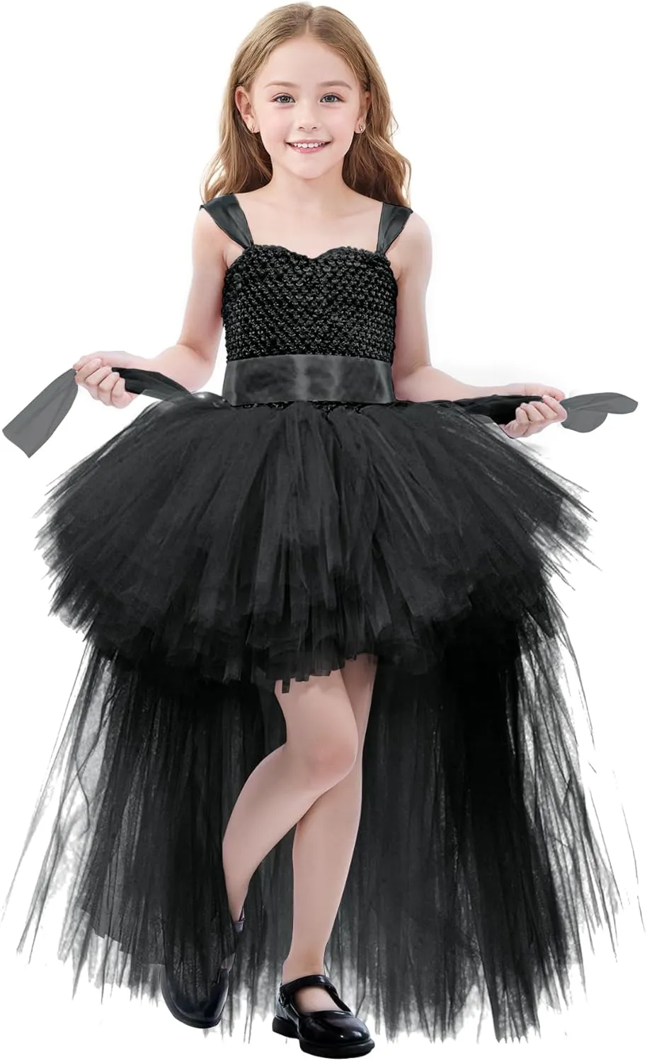 Tao-Ge Christmas Tutu Dress for Girls Tulle Dresses Fairy Princess Dress for Kids Toddler Little Girl Birthday Party Outfit