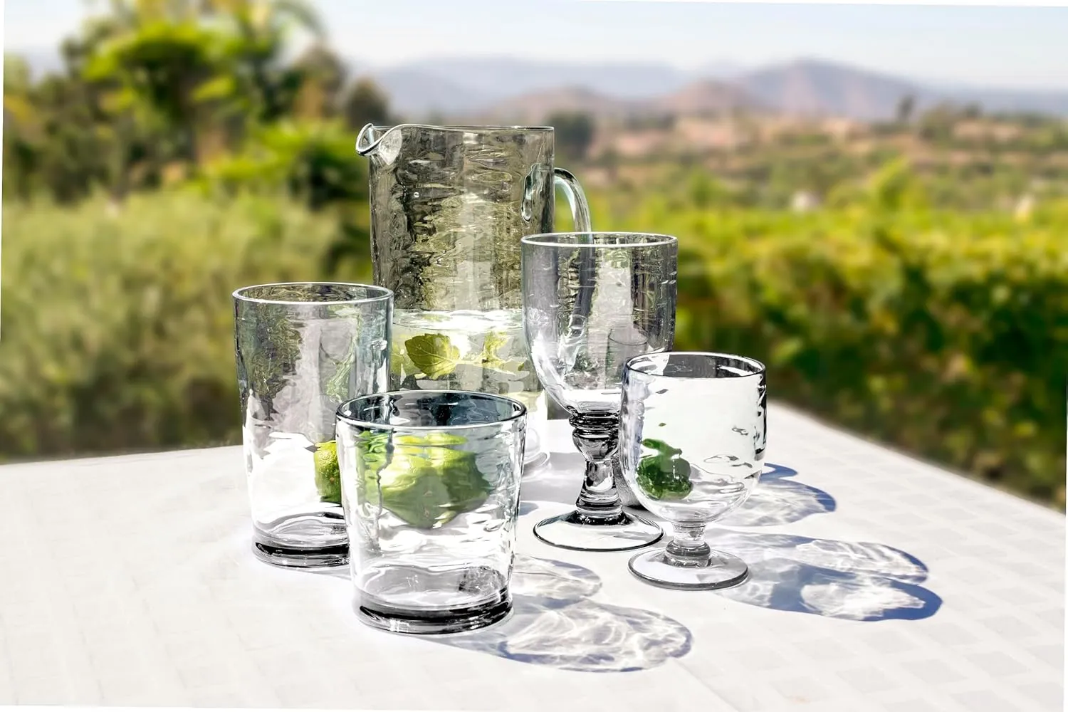 TarHong 1 Piece Cordoba Pitcher Set, 78 oz, Clear