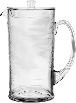 TarHong 1 Piece Cordoba Pitcher Set, 78 oz, Clear