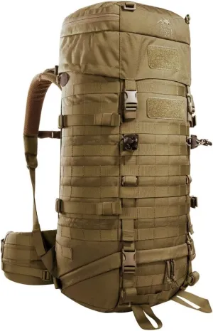Tasmanian Tiger TT Base Pack 52 Modular Expandable Backpack 52 L to 65 L Volume Trekking Backpack with Molle System and Removable Waist Belt Coyote Brown