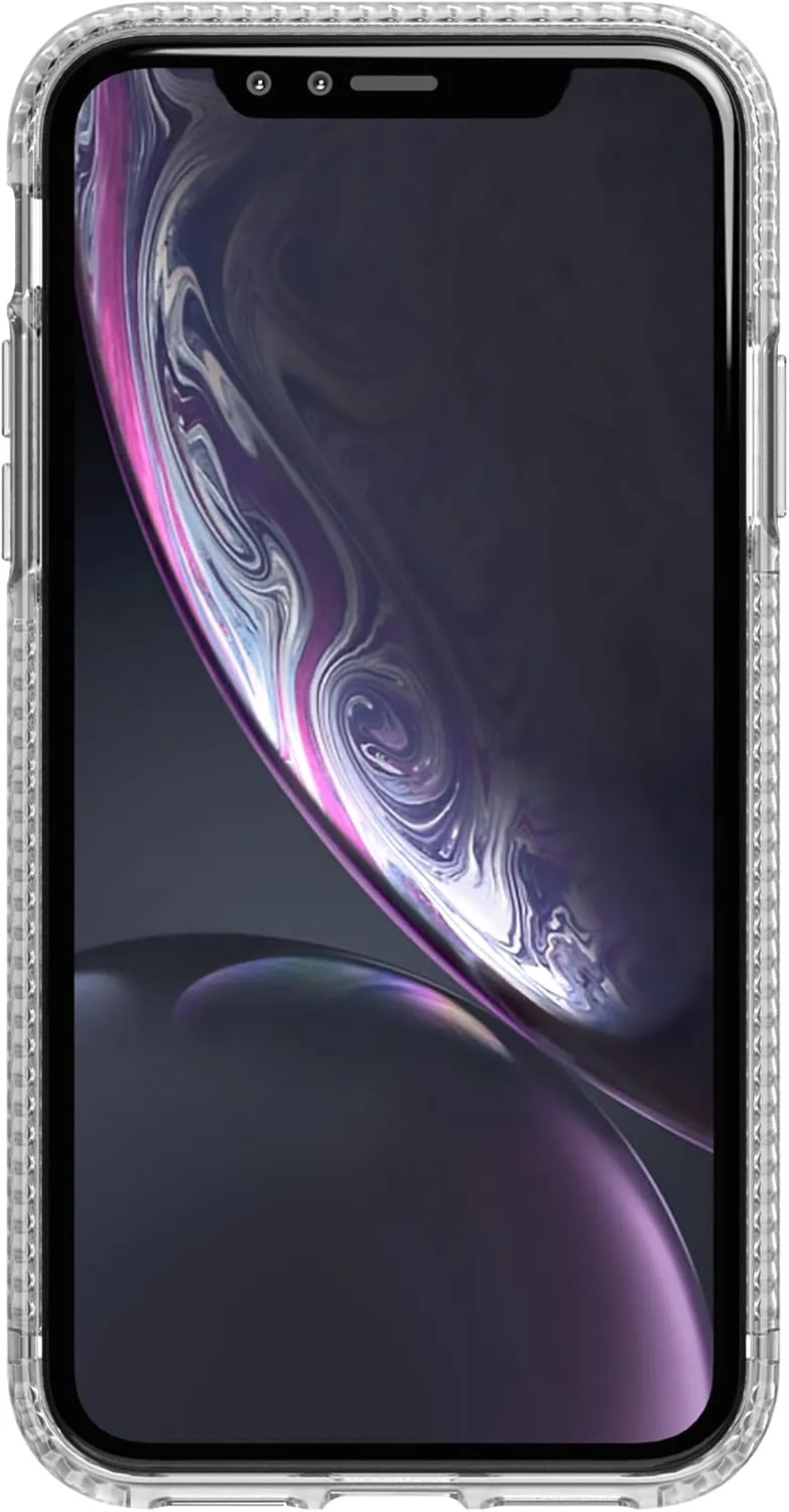 Tech21 Pure Clear Scratch Resistant Case for iPhone XR - 6.1" Screen, Polyurethane Material