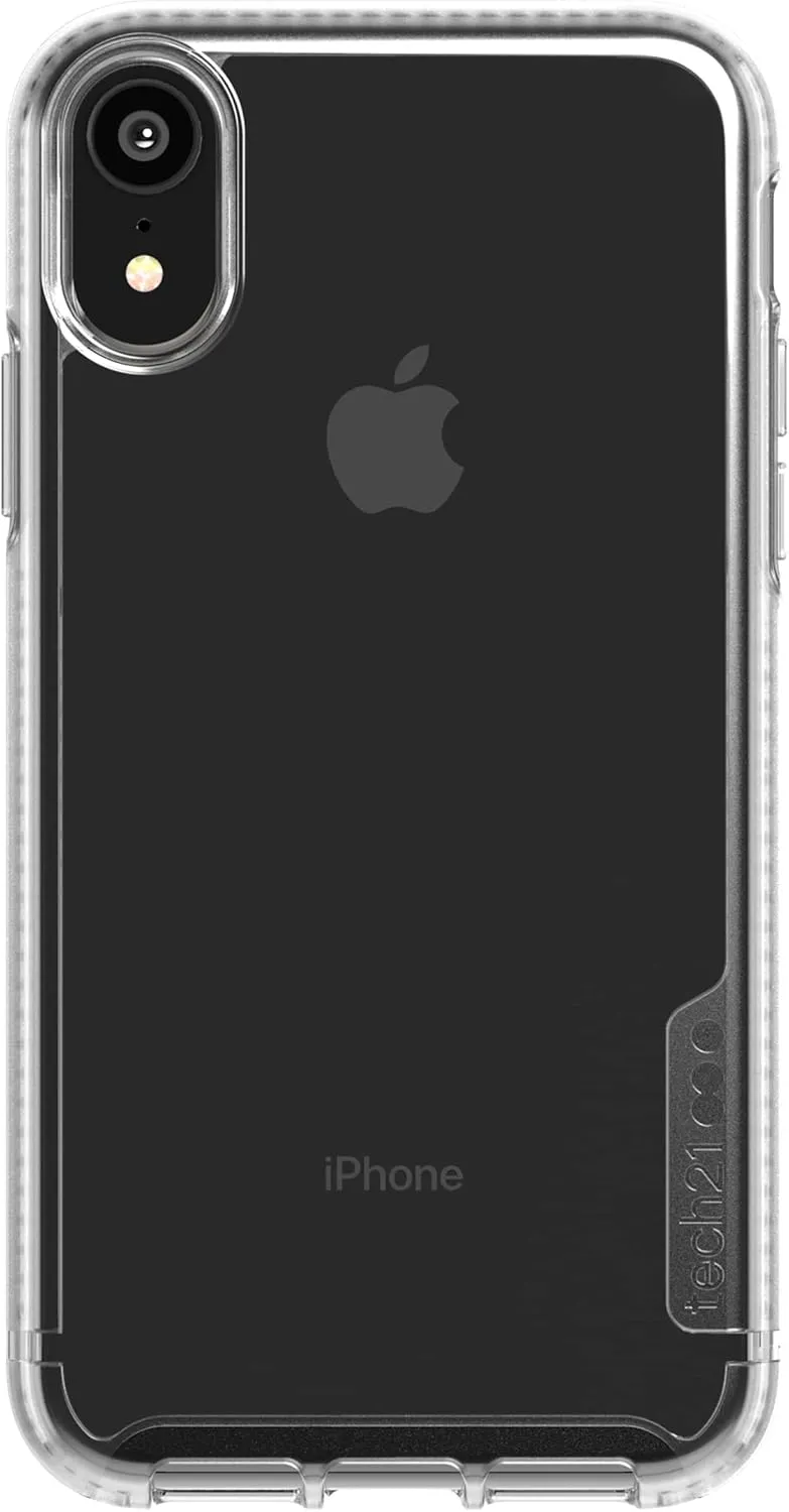 Tech21 Pure Clear Scratch Resistant Case for iPhone XR - 6.1" Screen, Polyurethane Material