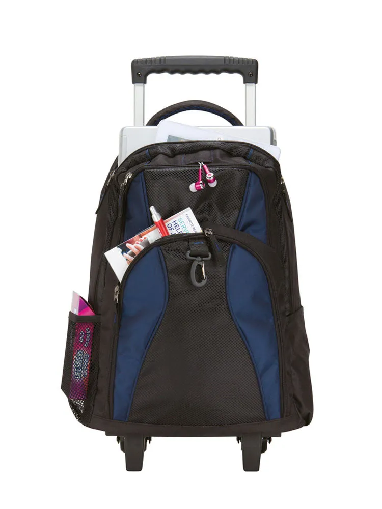 THE ELEVATED WHEELED COMPUTER BACKPACK