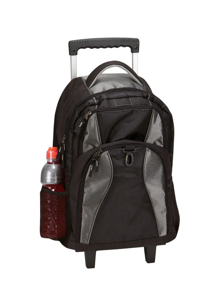 THE ELEVATED WHEELED COMPUTER BACKPACK