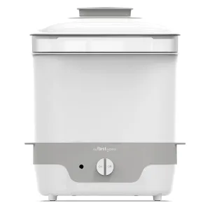 The First Years Modular Baby Bottle Sterilizer - Countertop Bottle Sterilizer - Sanitizes Baby Bottles, Baby Pacifiers, Breast Pump Parts - Baby Bottle Feeding Supplies