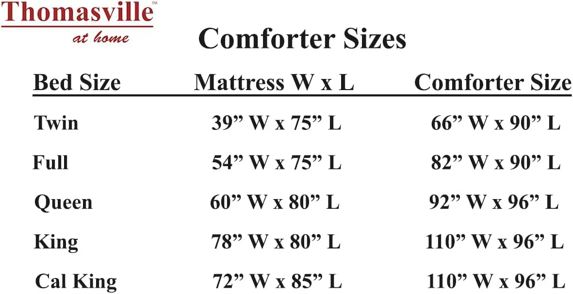 Thomasville At Home Izmir Comforter Only, Twin Comforter Only 90" Long x 66" Wide, Cotton Comforter Only (1)