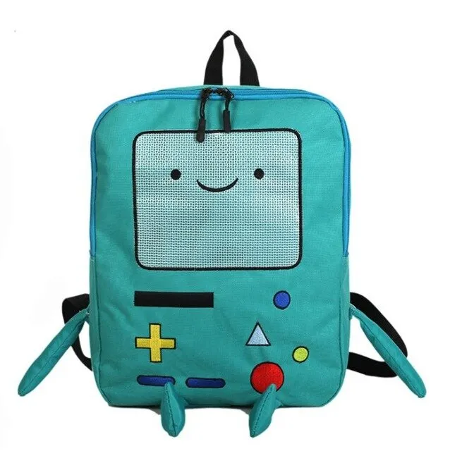 Time Emoji Teenage BMO Teenagers School Girls Women for Mochila for Printing Backpacks Intelligent Backpack Feminina Bags Stylish design Anime Adventure