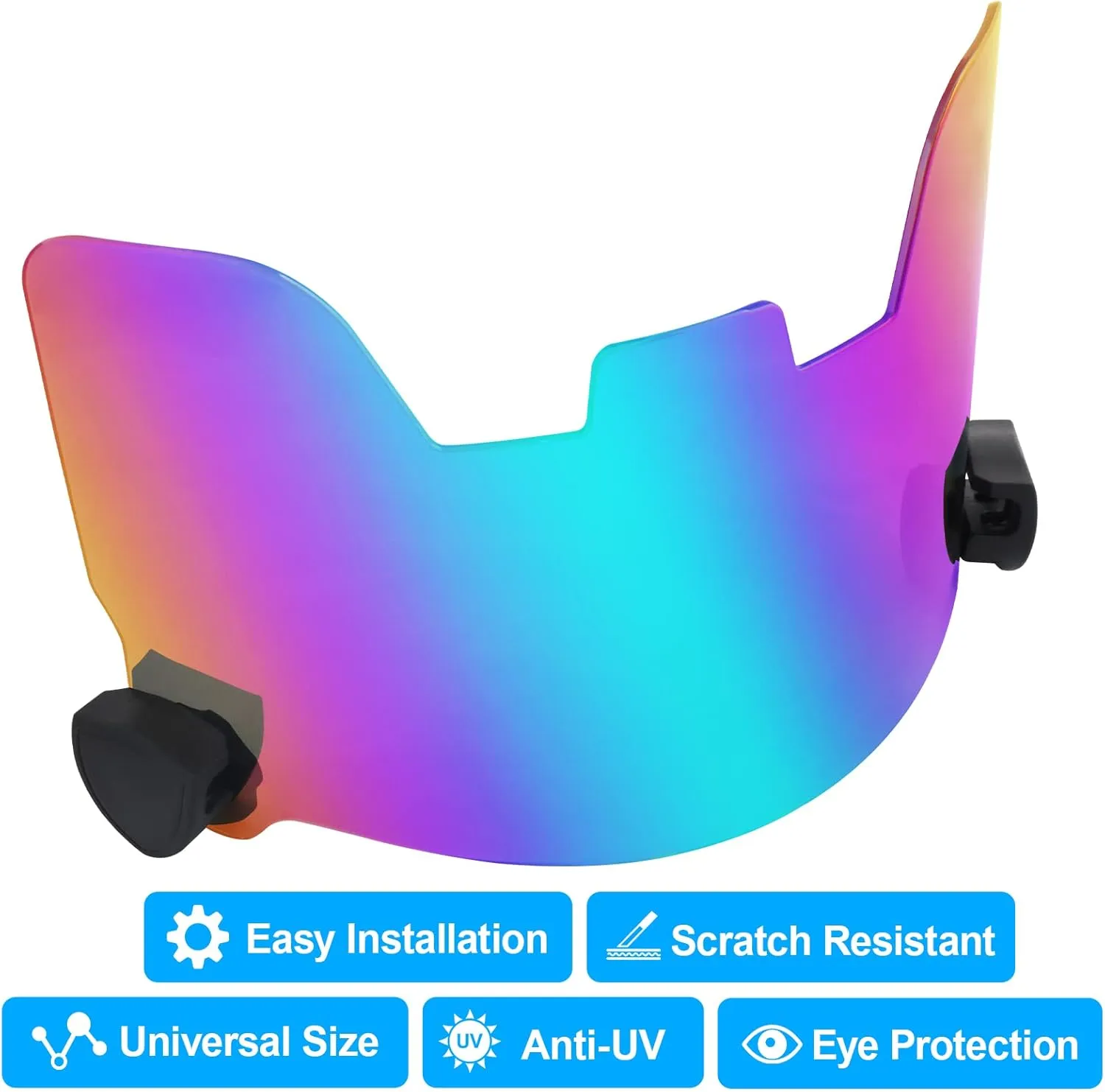 Tinted Football Visor, Football Helmet Visor for Adults&Youth